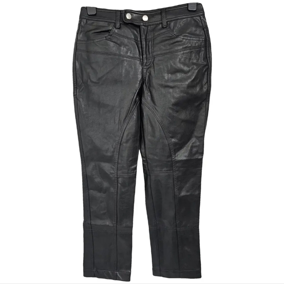 Free Pepple We The Free Rebel Vegan Leather Pants/Black - Picture 8 of 16